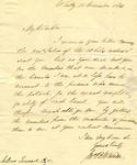 J.B. Warren Letter, 1831