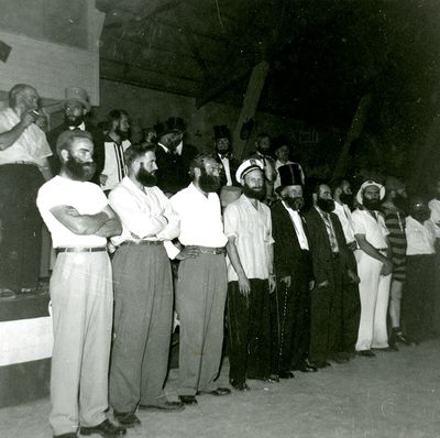 Whitby Centennial Beard Growing Contestants, 1955