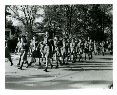 Whitby Girl Guides, 1958