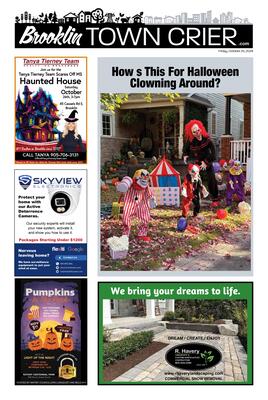 Brooklin Town Crier, 25 Oct 2024