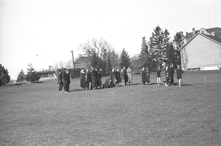 Ontario Ladies' College Archery, c.1936 Whitby Digital Newspaper
