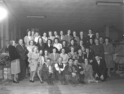 Natlie Knitting Mills Christmas Party, 1947