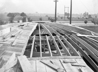 Construction of Sewage Treatment Plant, 1948