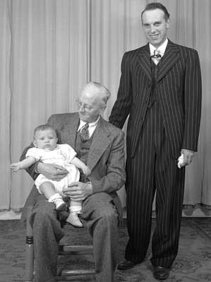 Three Generations of Moorehouses, 1947