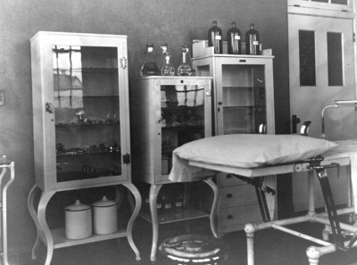 Examination Room, Ontario Hospital Whitby, 1920