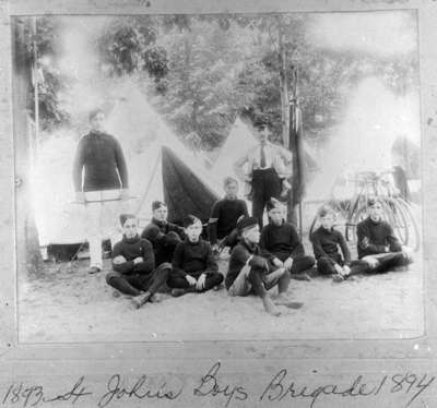 St. John's Anglican Church Boys' Brigade, 1893-94