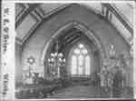 Interior of All Saints' Anglican Church, c. 1890
