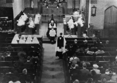 All Saints' Anglican Church Confirmation by Archbishop, 1936