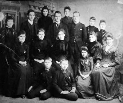 All Saints' Anglican Church Choir, 1885