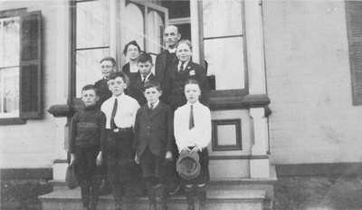 Sunday School Class at All Saints' Anglican Church Rectory, c. 1925