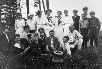 Picnic at Corbett's Point, 1916