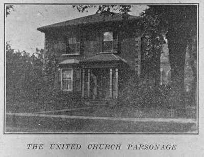 United Church Parsonage, 1926