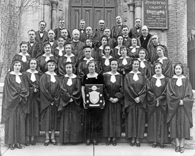 St. Andrew's Presbyterian Church Choir, May 1934