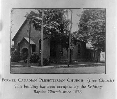 Whitby Baptist Church, 1933