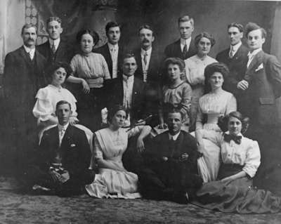 Whitby Baptist Church Choir, c.1906