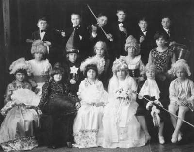 Cast of King Street School Play &quot;Cinderella&quot;, December 1925