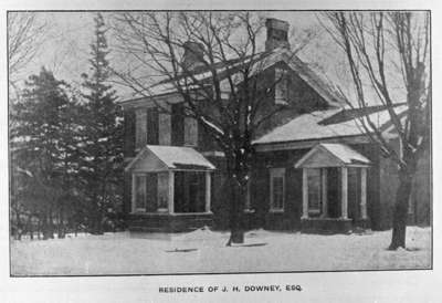 Residence of J.H. Downey, 1907