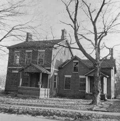 Thomas Dow House (front view), 1966