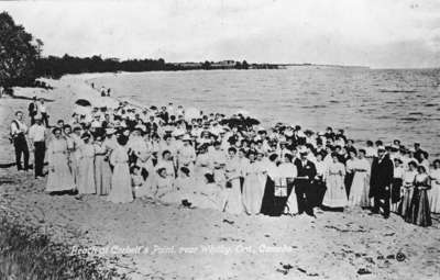 Picnic at Corbett's Point 1913