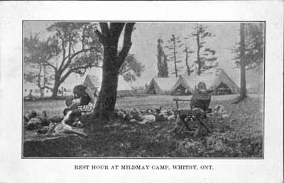 Rest Hour at Mildmay Camp