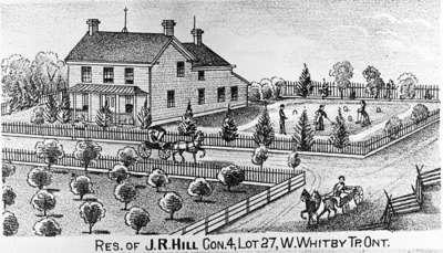 Residence of John  R. Hill