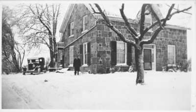 Residence of William Smith in Winter