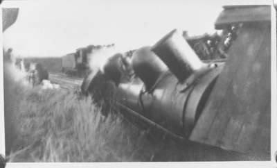 Train Wreck on Grand Trunk Railway 1914