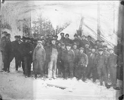 Canadian Northern Railway Construction Workers