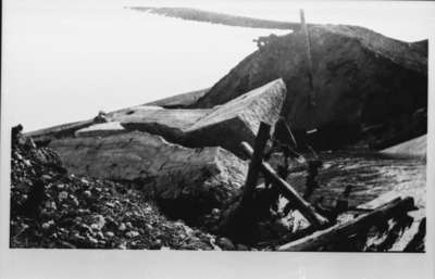 Collapse of Canadian Pacific Railway Bridge over Lynde Creek