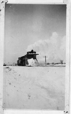 Snow Plow on Canadian Pacific Railway