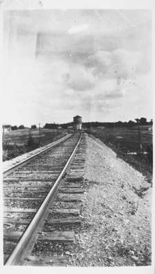 Water Tower on Canadian Northern Railway