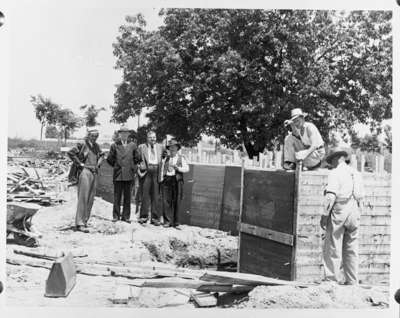 Construction of Sewage Treatment Plant Addition, 1948