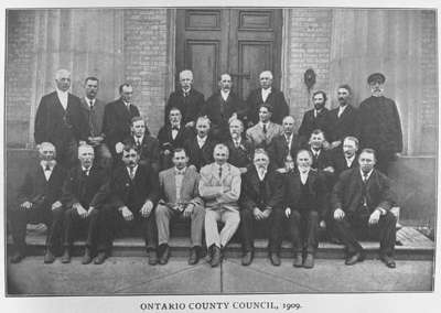 Ontario County Council, 1909