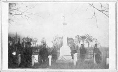 Wolfenden Family at Cemetery