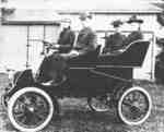 Lick Family in a 1903 Ford Automobile