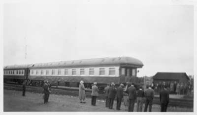 Royal Train at Canadian Pacific Railway Station, 1939