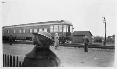 Royal Train at Canadian Pacific Railway Station, 1939