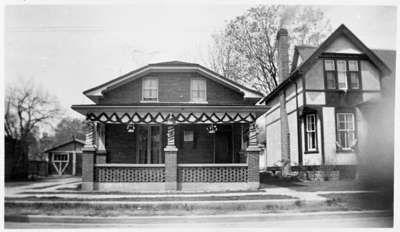 Residence of Joseph Turanksky Decorated for Coronation of King George VI