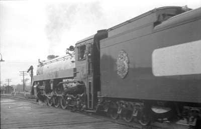 Royal Train Leaving Canadian Pacific Railway Station