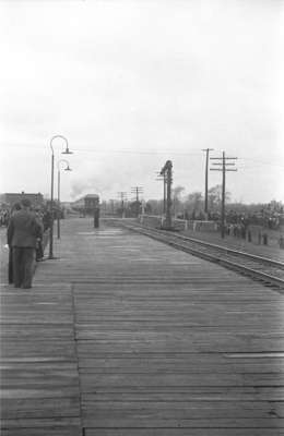 Royal Train Departs Canadian Pacific Railway