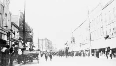 Parade for Opening of Pavement in Downtown Whitby