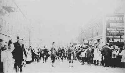 Parade for Opening of Pavement in Downtown Whitby