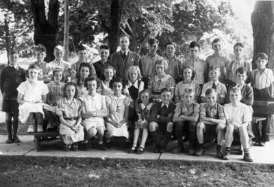 King Street School (R. A. Sennett Public School) Class, c.1937