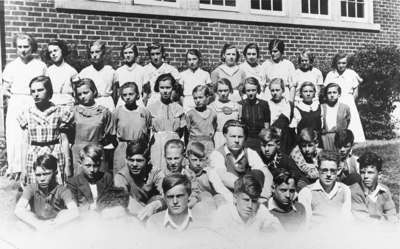 King Street School (R. A. Sennett Public School) Entrance Class, 1935