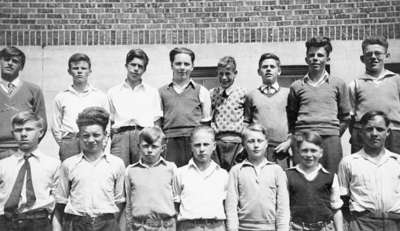 King Street School Boys (R. A. Sennett Public School), 1935