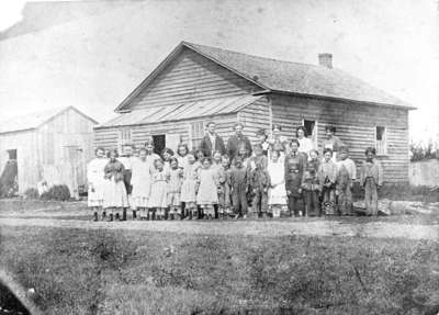 School Section Number 2 Schoolhouse, c.1860