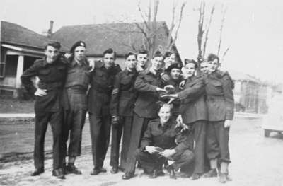 High School Cadets on Colborne Street, 1944