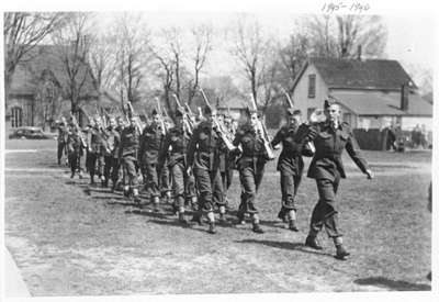 Whitby Collegiate Institute Cadets, 1945