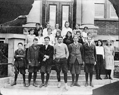 Henry Street School Senior Entrance Class, 1921