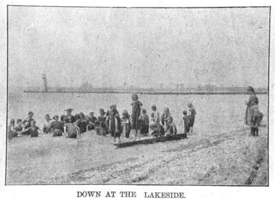 Bathing at Heydenshore Park, 1905